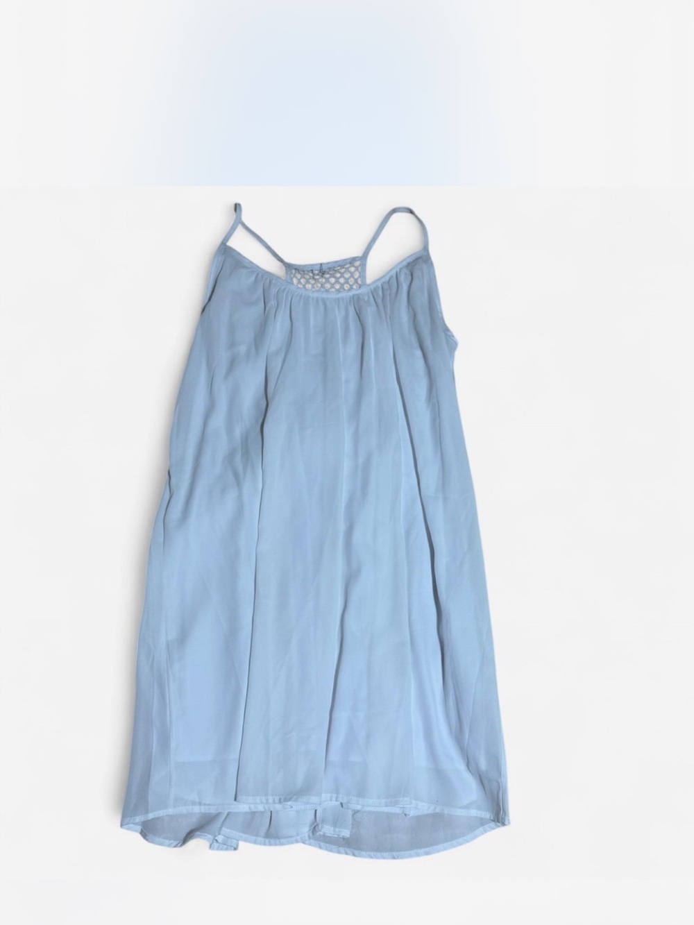 White Spaghetti-Strap Dress